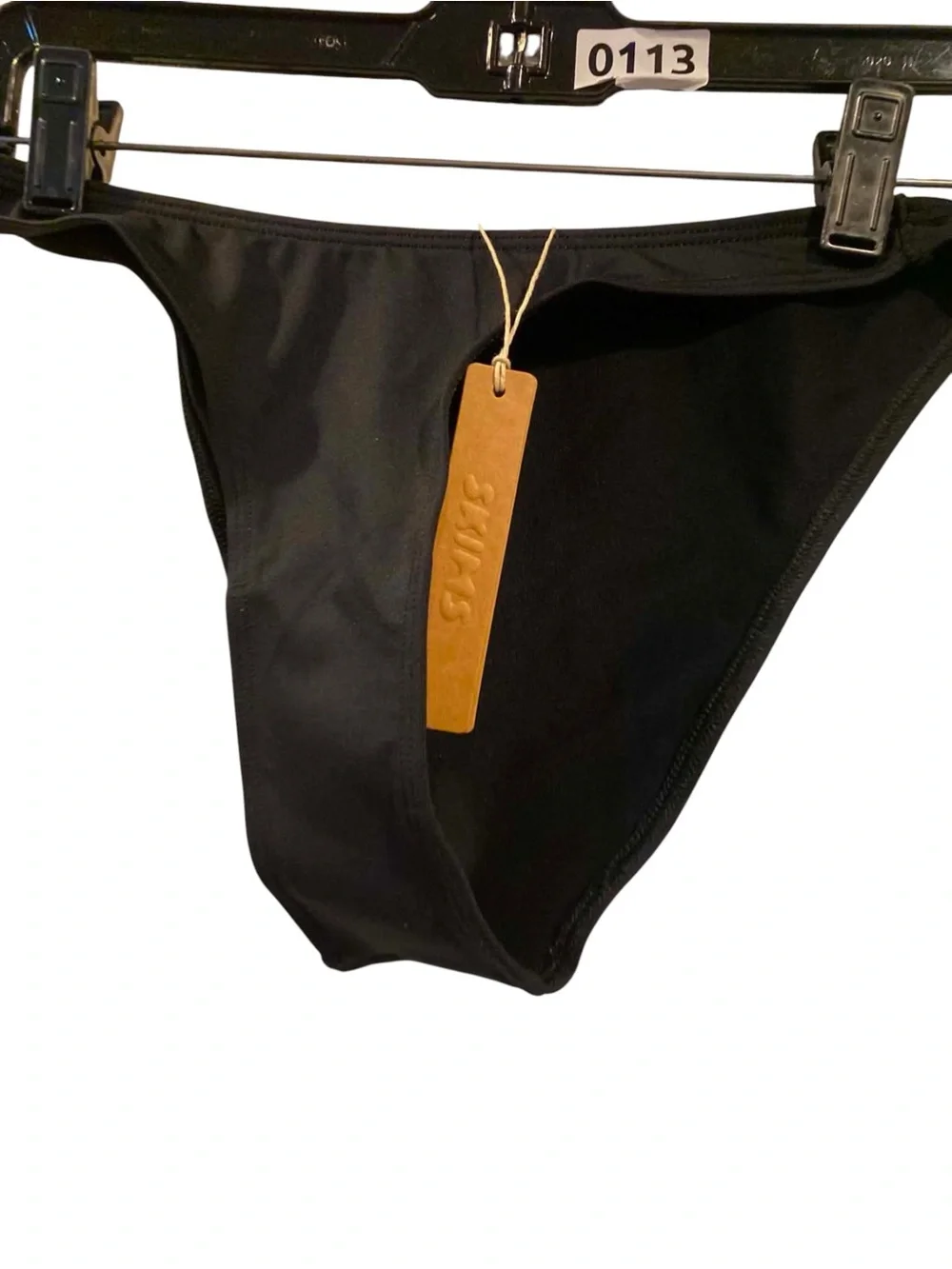 NWT Skims Classic Swim Bikini Bottom OBSIDIAN Size: XXS